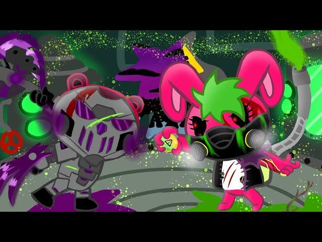 Htf APOCALIPSIS 2( parte 1.5) htf amnesia fan Made cudlly vs poison️️