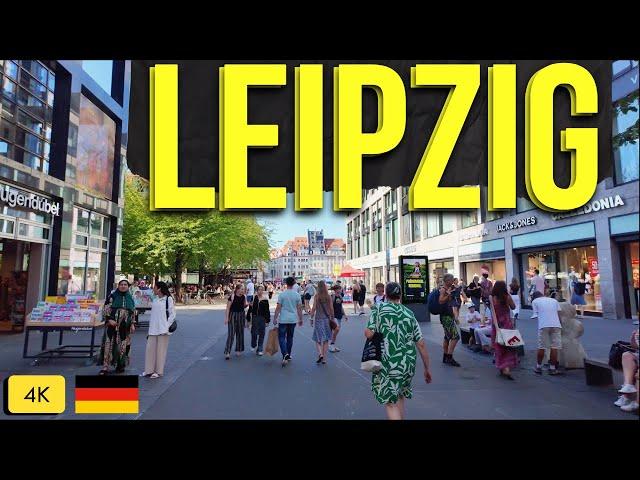 Leipzig Germany Walking Tour / Leipzig Germany 4k / Walking tour 4k Germany #walkingtour4k