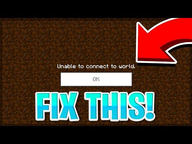 unable to connect world in minecraft pe 1.18 caves and cliffss