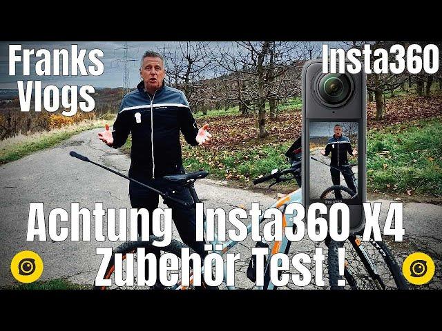 E-Bike Tour  nach Koblenz Insta360 X4 Zubehör Test !