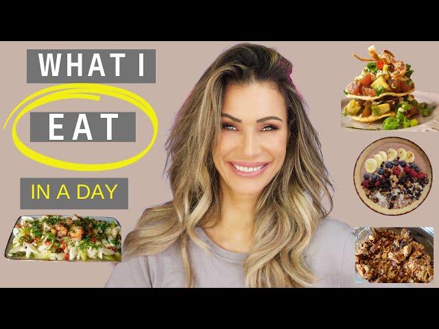 WHAT I EAT IN A DAY ! WAS ICH ESSE Ü40 UM SCHLANK ZU BLEIBEN !