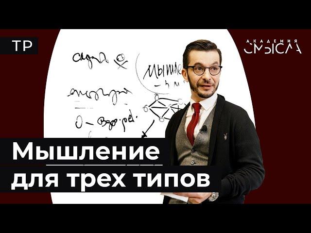 Что такое мышление для трёх типов?
