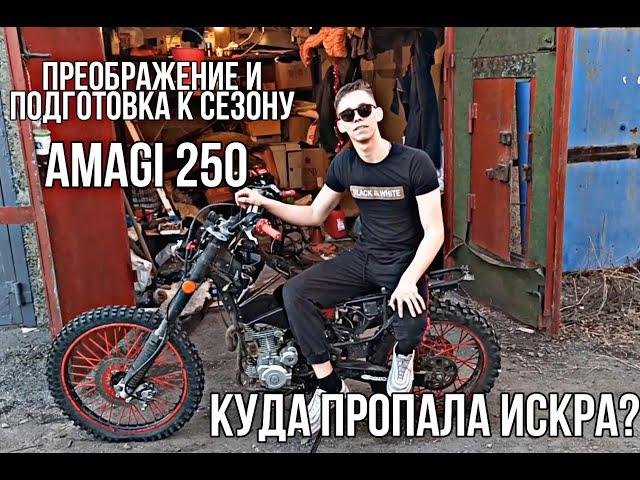 1 Часть. Преображение и подготовка к сезону AMAGI 250. Куда пропала искра?