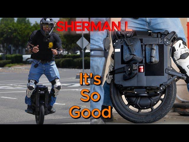 Veteran Sherman L first test ride and beeps