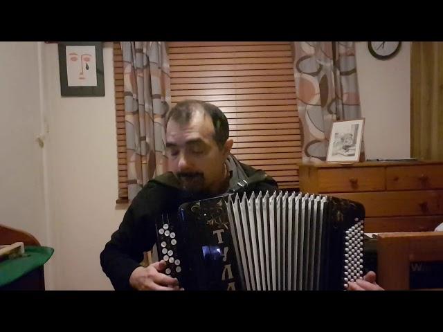 Russian Accordion. In good mood