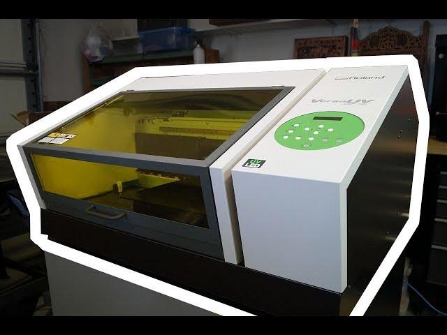 What is a UV Flatbed printer? A Quick Look at the Roland LEF-12i