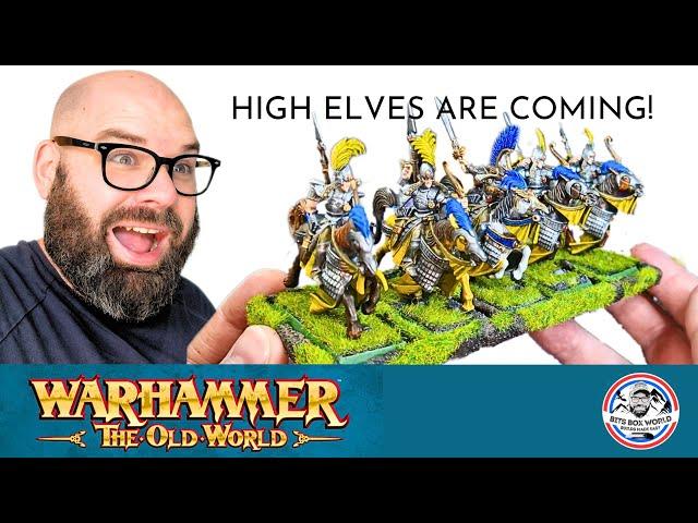 High Elves Warhammer The Old World - Getting Ready For 2025 #warhammer #miniaturepainting #highelves