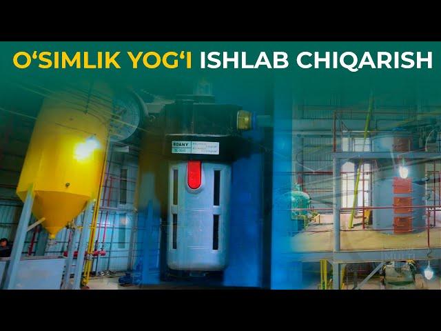 QISHLOQ XO‘JALIGIDA YANGI IMKONIYAT: O‘SIMLIK YOG‘I ISHLAB CHIQARISH MAJMUASI