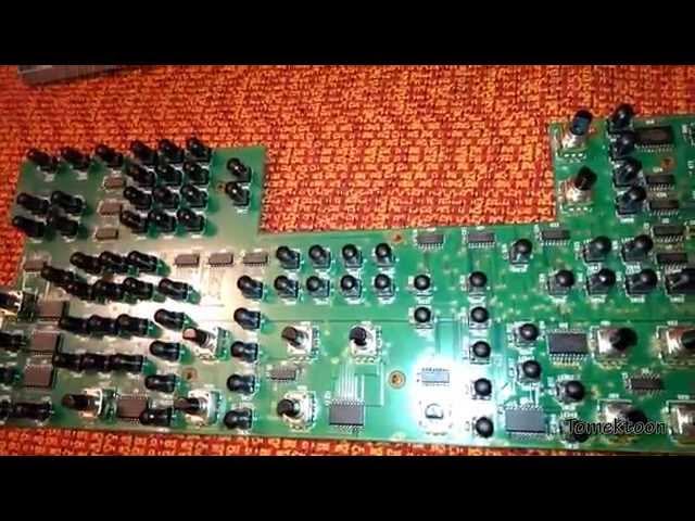 NOVATION SUPERNOVA Synthesizer teardown / inside