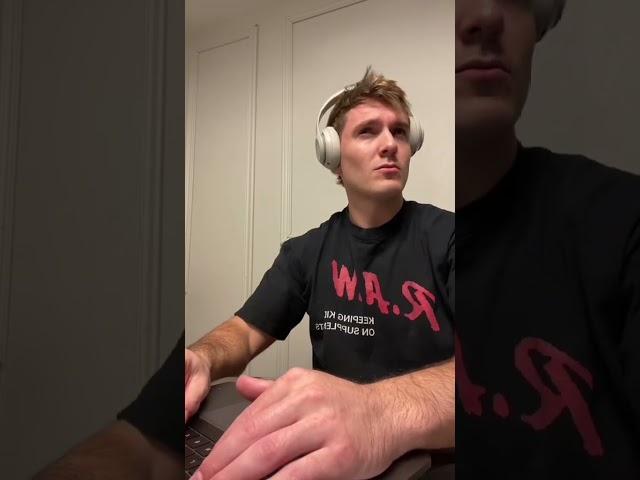 Eminem and Ken Kaniff in the studio