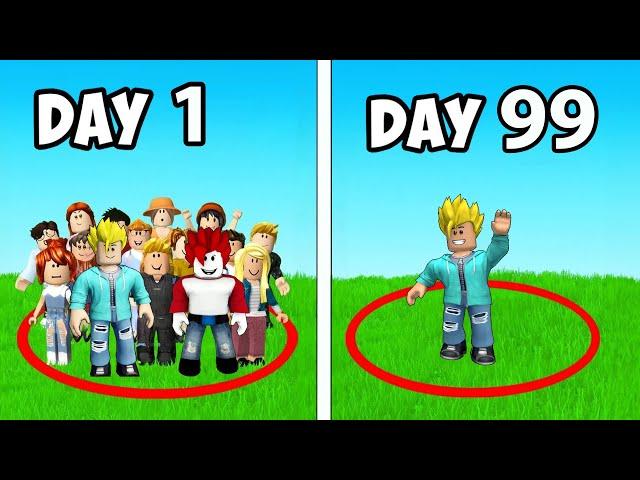 LAST TO LEAVE THE CIRCLE WINS in Roblox ⭕⭕Khaleel and Motu Gameplay