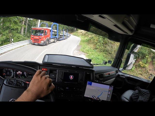 Scania 660S V8 Black Forest POV