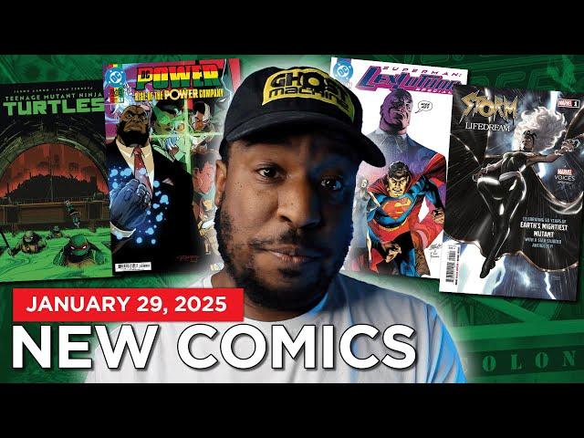 NEW COMIC BOOK DAY 1/29/25 | STORM: LIFEDREAM #1, DC POWER 2025, LEX LUTHOR SPECIAL & MORE!