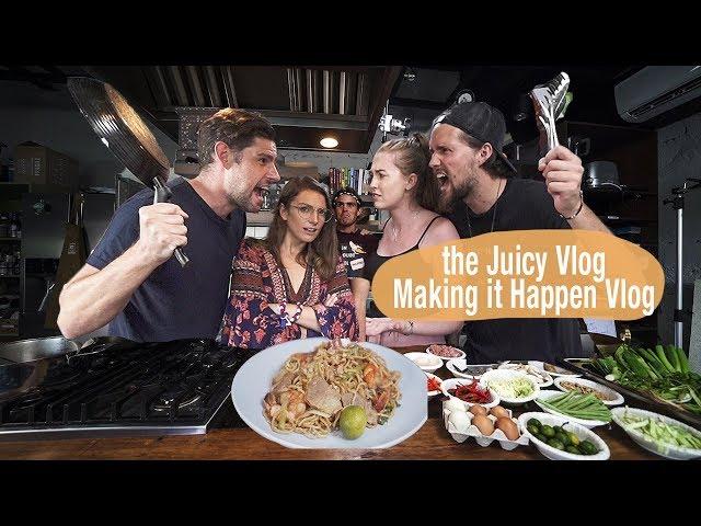 FOREIGNERS TRY FILIPINO COOKING  (The Juicy Vlog VS Making It Happen Vlog)