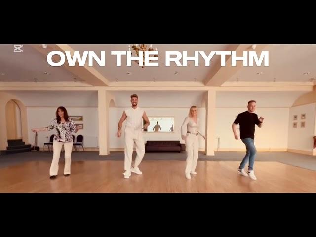 Own the rhythm, line dance demo and teach