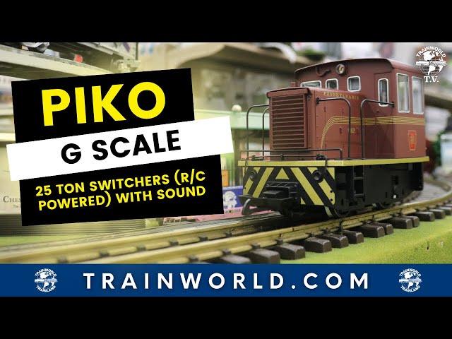 G Scale PIKO 25 Ton Switcher RC with Sound