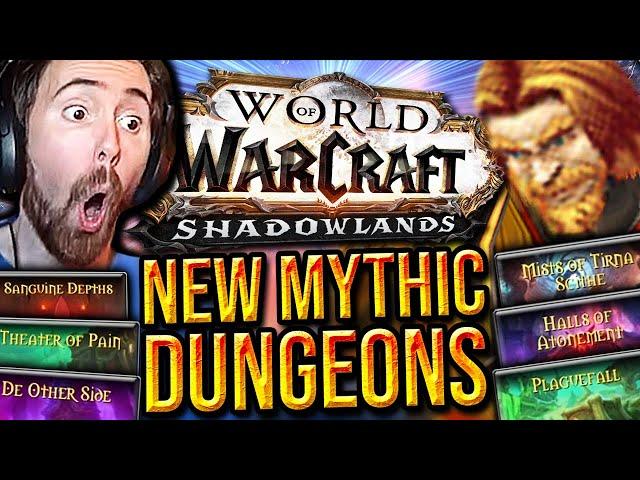 Asmongold & Mcconnell Clear ALL NEW Shadowlands Mythic Dungeons For The FIRST TIME