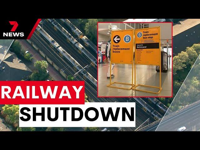 Sydney braces for worst train strike in city’s history with services to stop for four days | 7NEWS