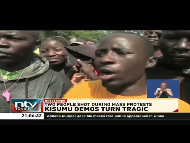 One person shot dead while another sustained a bullet wound during the Azimio protests in Kisumu