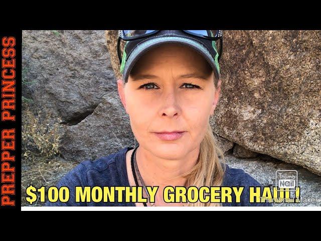 MY $100 MONTHLY GROCERY HAUL