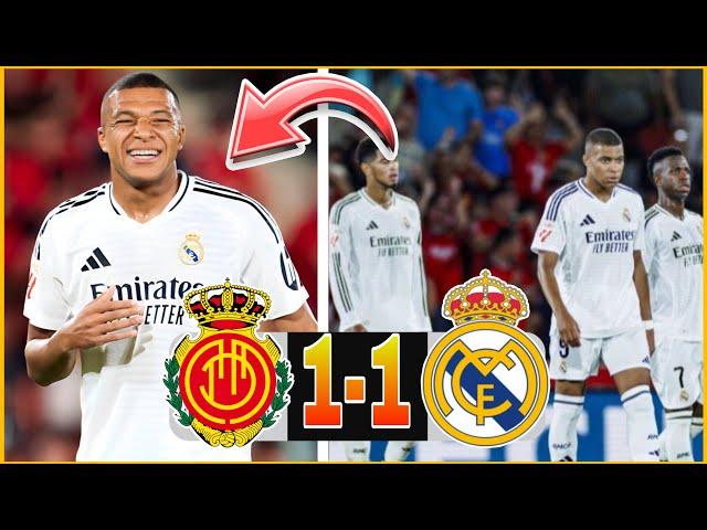 REAL MADRID 1-1 MALLORCA ! MBAPPÉ DÉJA NUL? PAS D'ÉQULIBRE DANS CETTE ÉQUIPE..