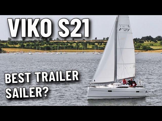 VIKO S21 TRAILER SAILER | Boat Review + Test Sail