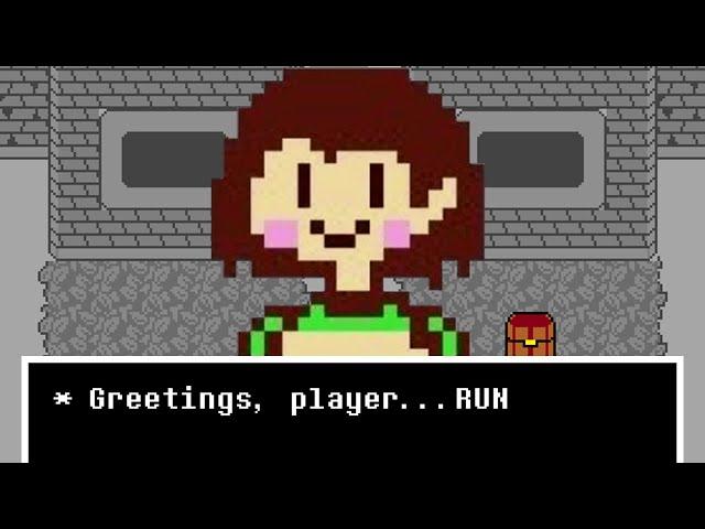 Undertale, But CHARA Is following ME!