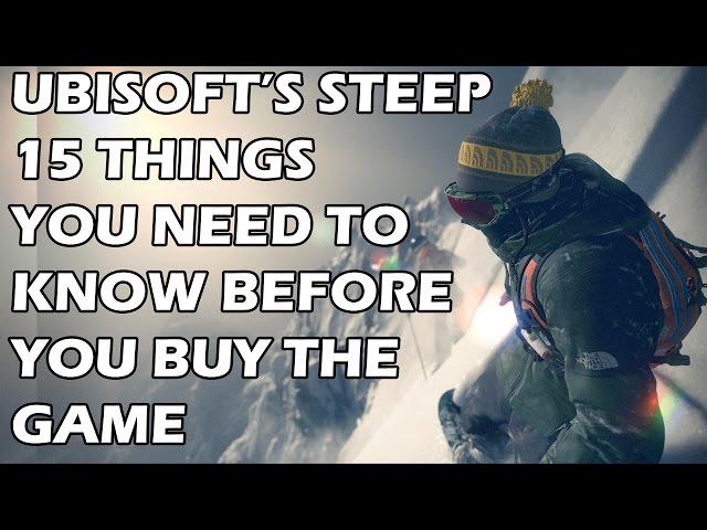 Ubisoft's STEEP: 15 Things You NEED To Know Before You Buy The Game