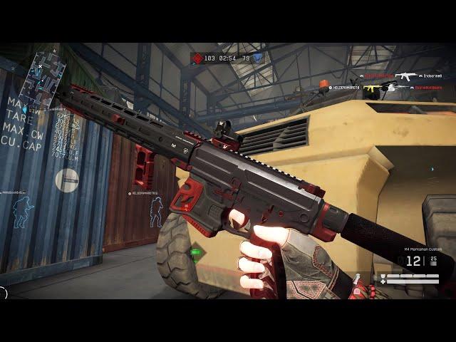 Warface - M4 Marksman Custom - Team Deathmatch - Hangar