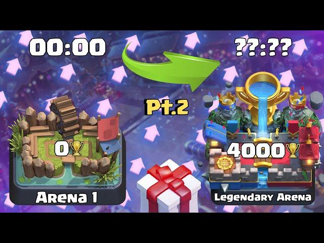 От 0 до 4000 кубков, БЫСТРЕЕ ВСЕХ(pt.2) + МЕГАРОЗЫГРЫШ ГОДА @VancoVanco  ▶ CLASH ROYALE