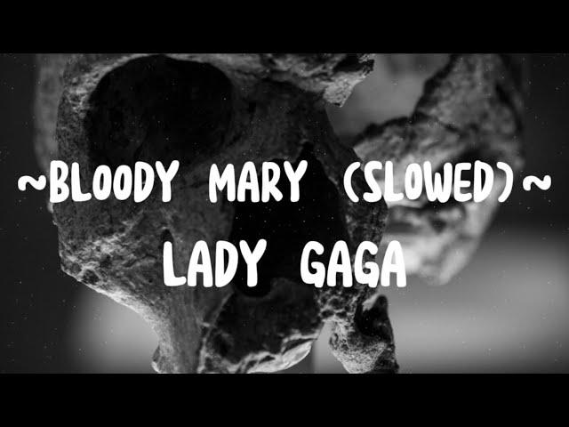 Lady Gaga - Bloody mary instrumental (slowed) | Best part ever | Tiktok music