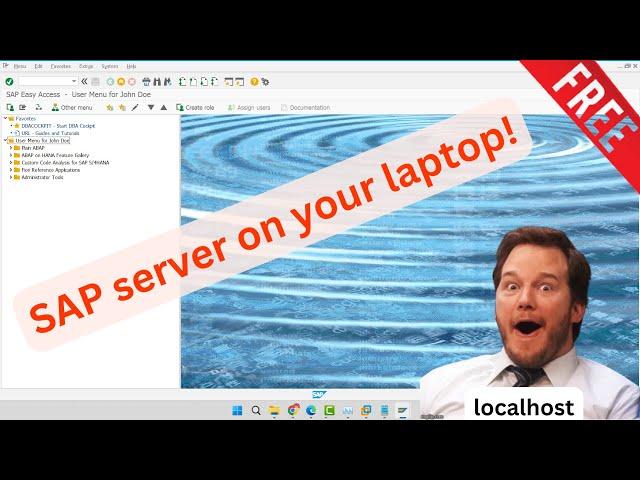 Install SAP on localhost with free license