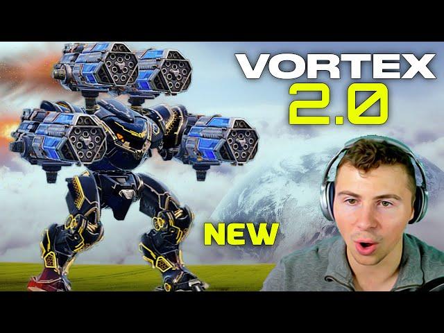 NEW 'Discipline' Weapons With Auto Firing... UNLIMITED Range - Vortex 2.0 Gameplay | War Robots