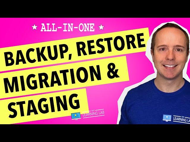 WordPress Backup, Restore, Migration And Staging All In One Plugin