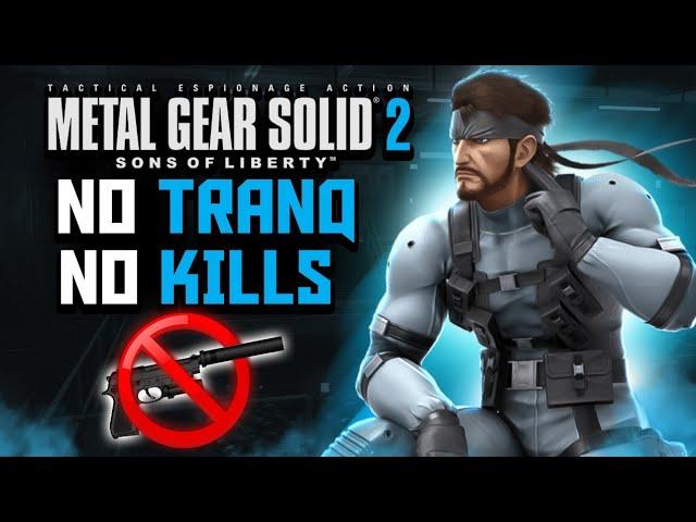 Can you beat MGS2 without a Tranquilizer on the Hardest Difficulty?