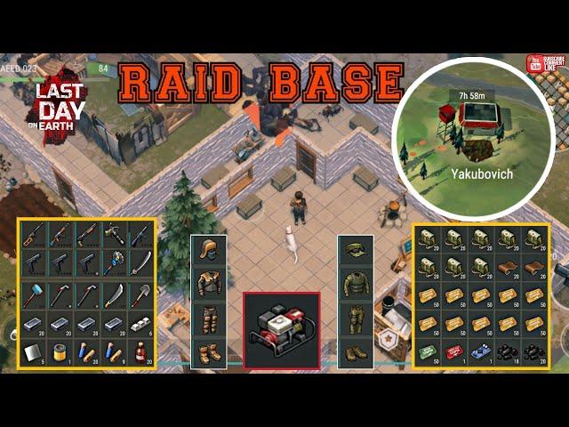 Raid Base Ldoe Yakubovich  _ Reloaded ×2 LDOE season 23 /Last Day On Earth:survival