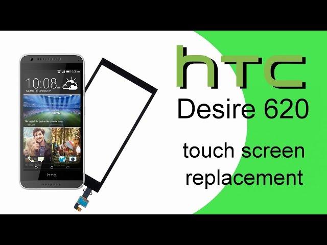  HTC Desire 620 Touch Screen Glass Digitizer Replacement