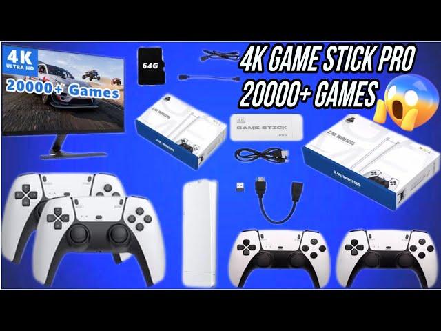 Game Stick Pro Review  | 4K Game Stick with 20000+  | M15 Game Stick Pro 