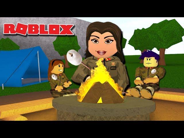 SCHOOL CAMPING TRIP | Amberry High School | Bloxburg | Roblox Roleplay