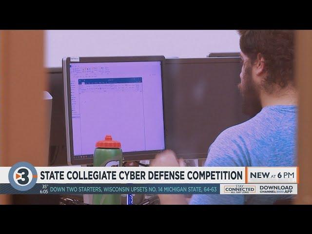 Students compete in State Collegiate Cyber Defense Competition in Madison