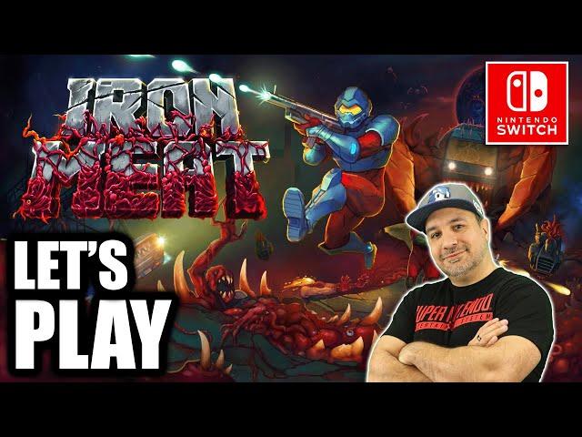 Let's Play IRON MEAT on Nintendo Switch Gameplay & Full Playthrough