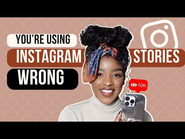 THIS is how you should be using your Instagram Stories + SECRET new updates