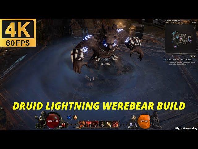 LAST EPOCH - BEST DRUID LIGHTNING WEREBEAR BUILD