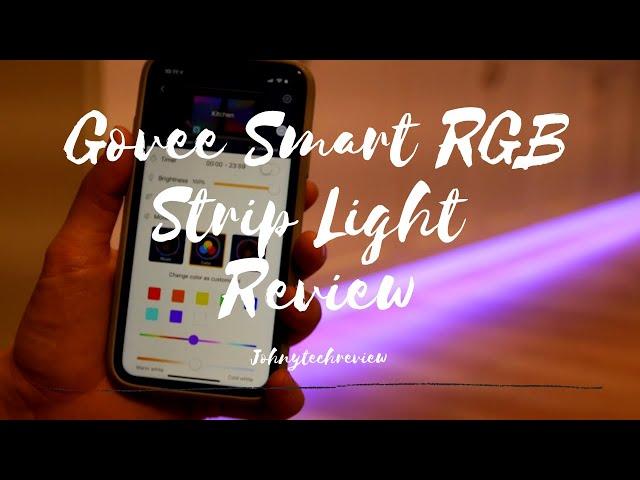 Govee Smart ALEXA RGB Strip Light UNBOX and REVIEW
