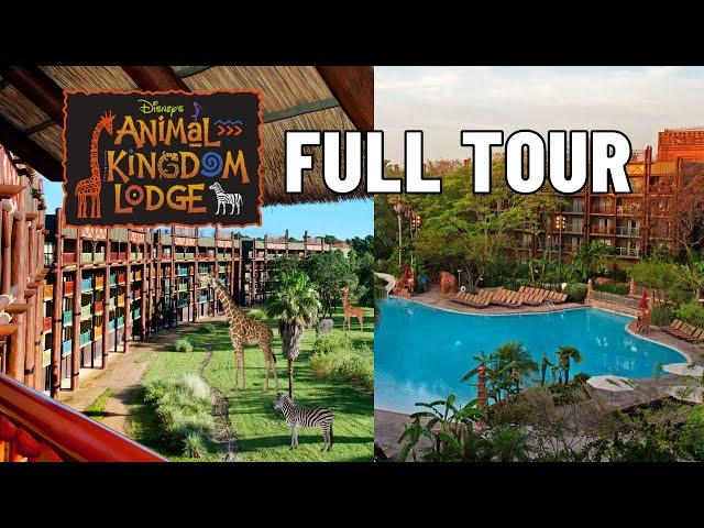 Animal Kingdom Lodge Disney World Tour | Jambo House vs Kidani Village