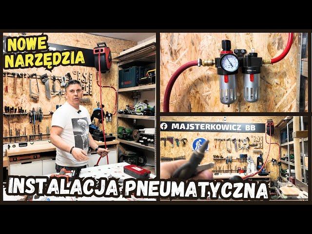 Unboxing Narzędzi do Warsztatu: Montaż mini Instalacji Pneumatycznej | Warsztatowy Vlog