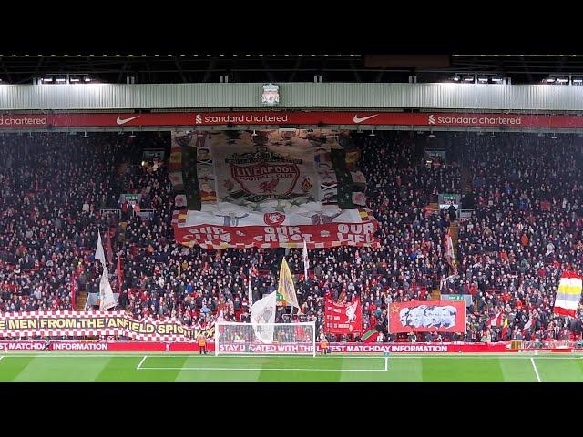 LIVERPOOL FANS SING WE’RE GOING TO WIN THE LEAGUE! | Liverpool 2-0 Newcastle