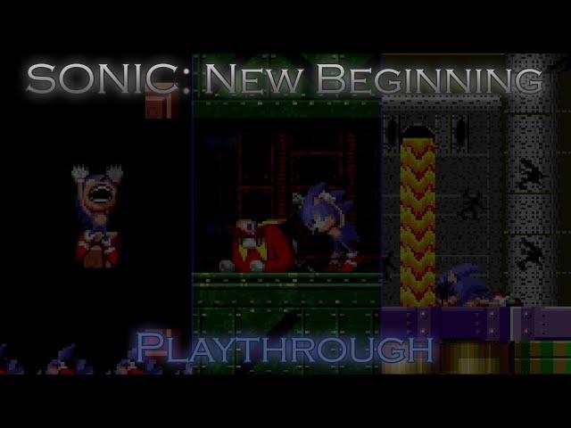 A Twisted Origin... - SONIC: New Beginning (Playthrough)