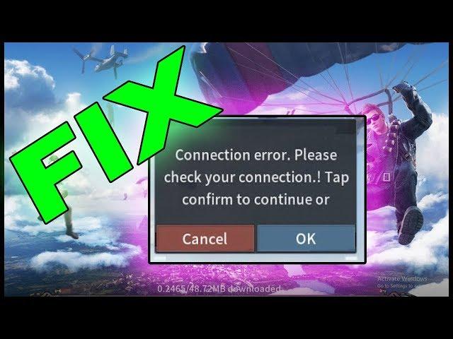 Rules Of Survival Connection Error FIX ! 100% working!!