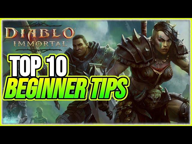 Top 10 Diablo Immortal Beginner Tips and Tricks For New Players